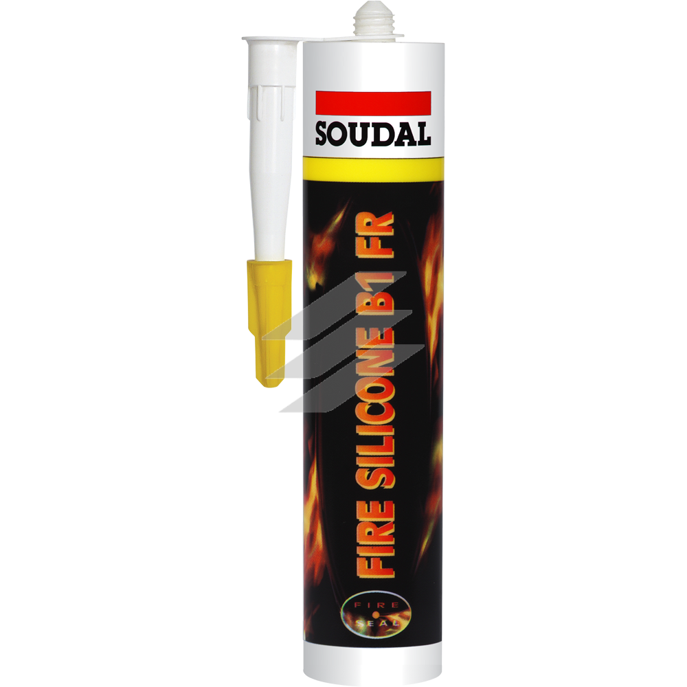 Герметик вогнестійкий Silicone B1 FR 310 мл, SOUDAL