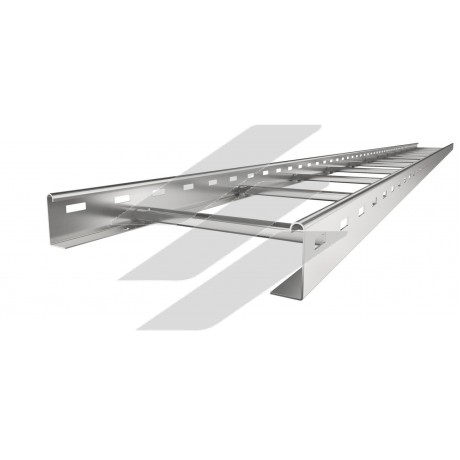 Кабельрост з привареними перекладинами, 60х200х6000 тип: LCIS 60 6 A2 V2A (нержавіюча сталь), OBO Bettermann