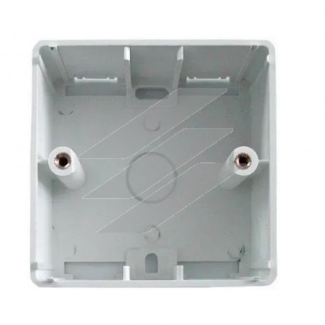 Подрозетник 80x80x45mm для зовнішньої установки внутрішньої розетки 80 * 80