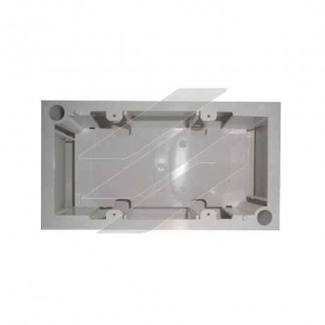 Подрозетник 80x150mm для зовнішньої установки внутрішньої розетки, N-серія