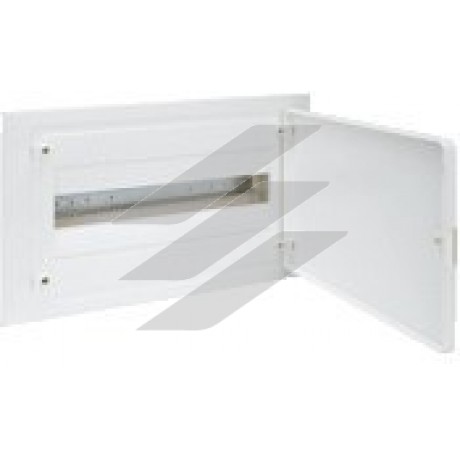 Щит прихованого монтажу, з білими дверцятами на 12 модулів (1х12), GOLF, Hager