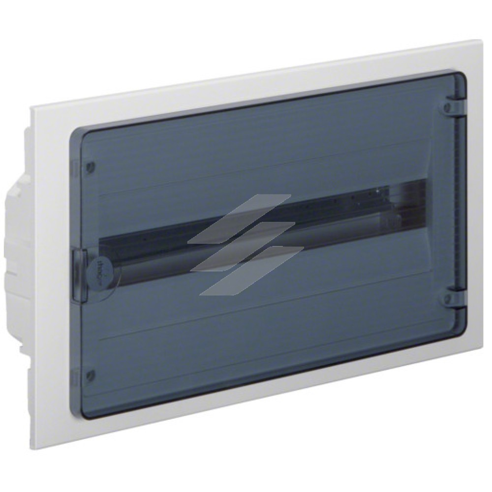 Щит прихованого монтажу, з прозорими дверцятами на 22 модулі (1х22), GOLF, Hager