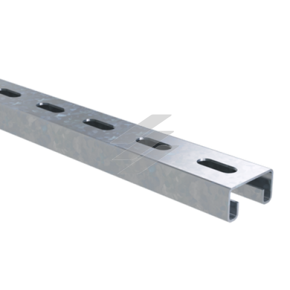 Монтажний C-профіль 41/21 1.5mm 3000mm Flexel
