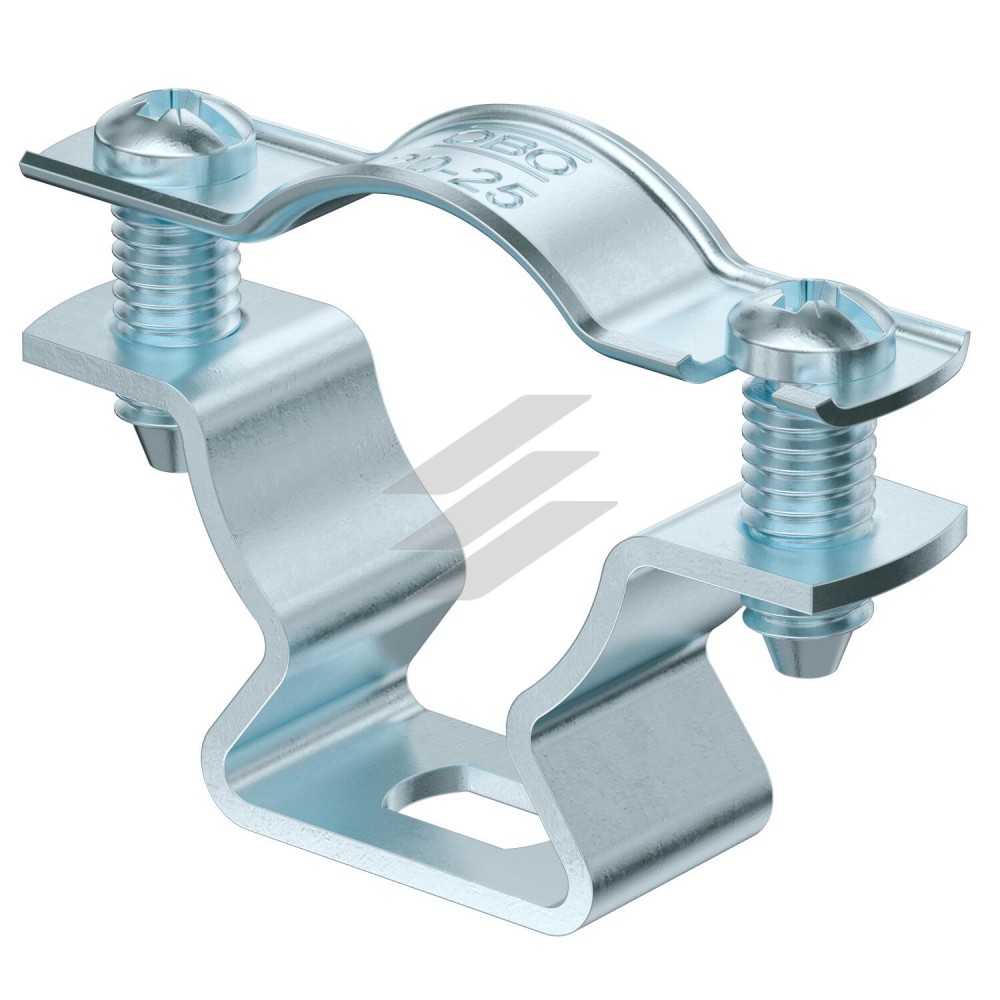 Дистанційна скоба 20-25мм зі шліцом, оцинкована, G (2, 5-10 мкм), OBO Bettermann