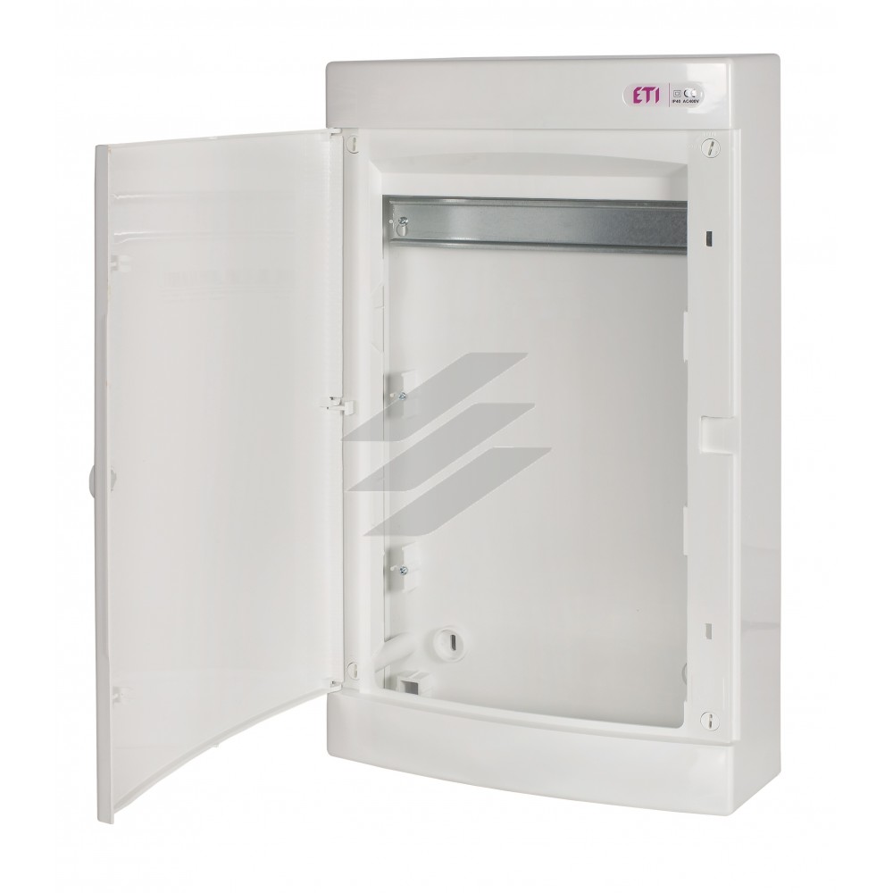 Щит пластиковий зовнішнього монтажу ECT36PO MEDIA/EMPTY (порожній, білі двері), ETI