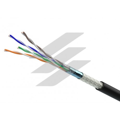 Кабель мережевий КППЕО-ВП (100) 4x2x0.51 (S-FTP-cat.5E), OK-Net