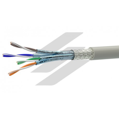 Кабель мережевий КППВО-ВПЕ (600) 4x2x0.56 (S/FTP-cat.7), OK-Net
