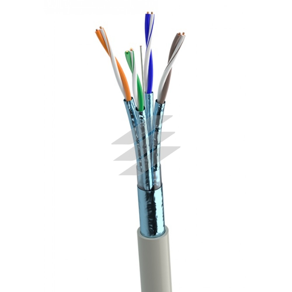Кабель мережевий КППВЕ-ВПЕ (600) 4x2x0.56 (F/FTP-cat.7), OK-Net