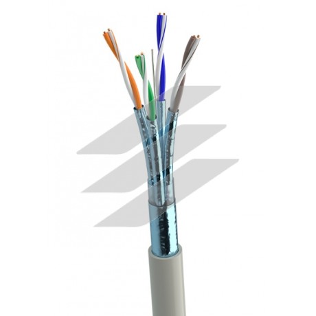 Кабель мережевий КППВЕ-ВПЕ (600) 4x2x0.56 (F/FTP-cat.7), OK-Net