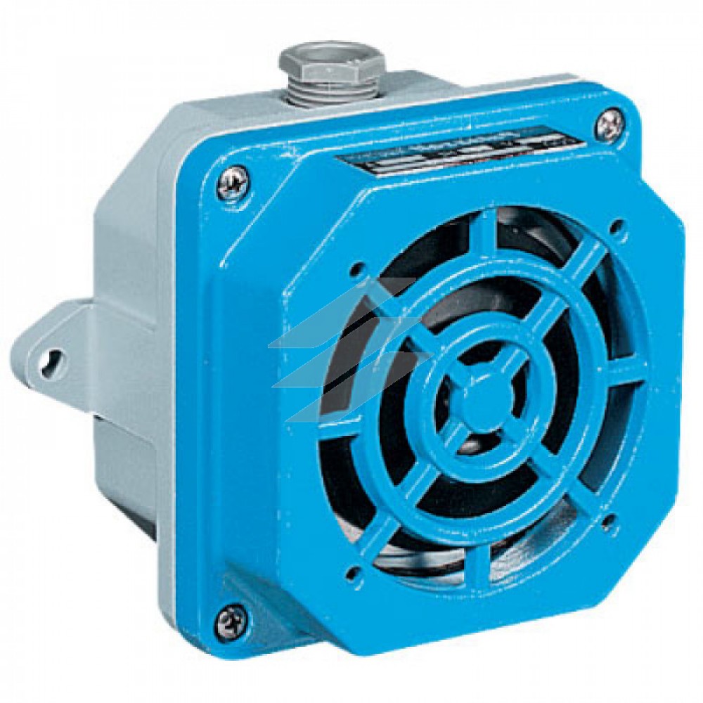 Сирена в корпусі із алюмінієвого сплаву, 24V з 1 кабельним вводом М20, IP66, Stilma