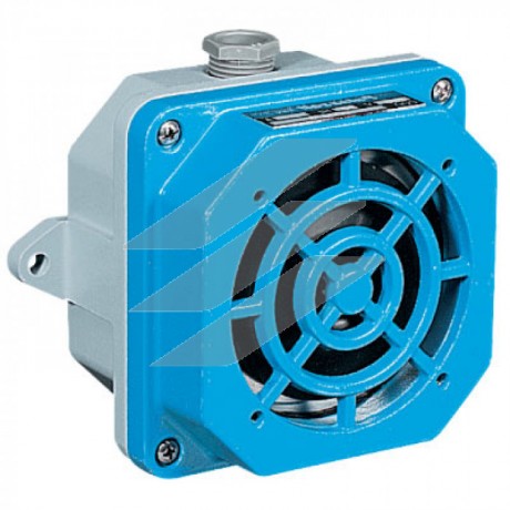 Сирена в корпусі із алюмінієвого сплаву, 24V з 1 кабельним вводом М20, IP66, Stilma