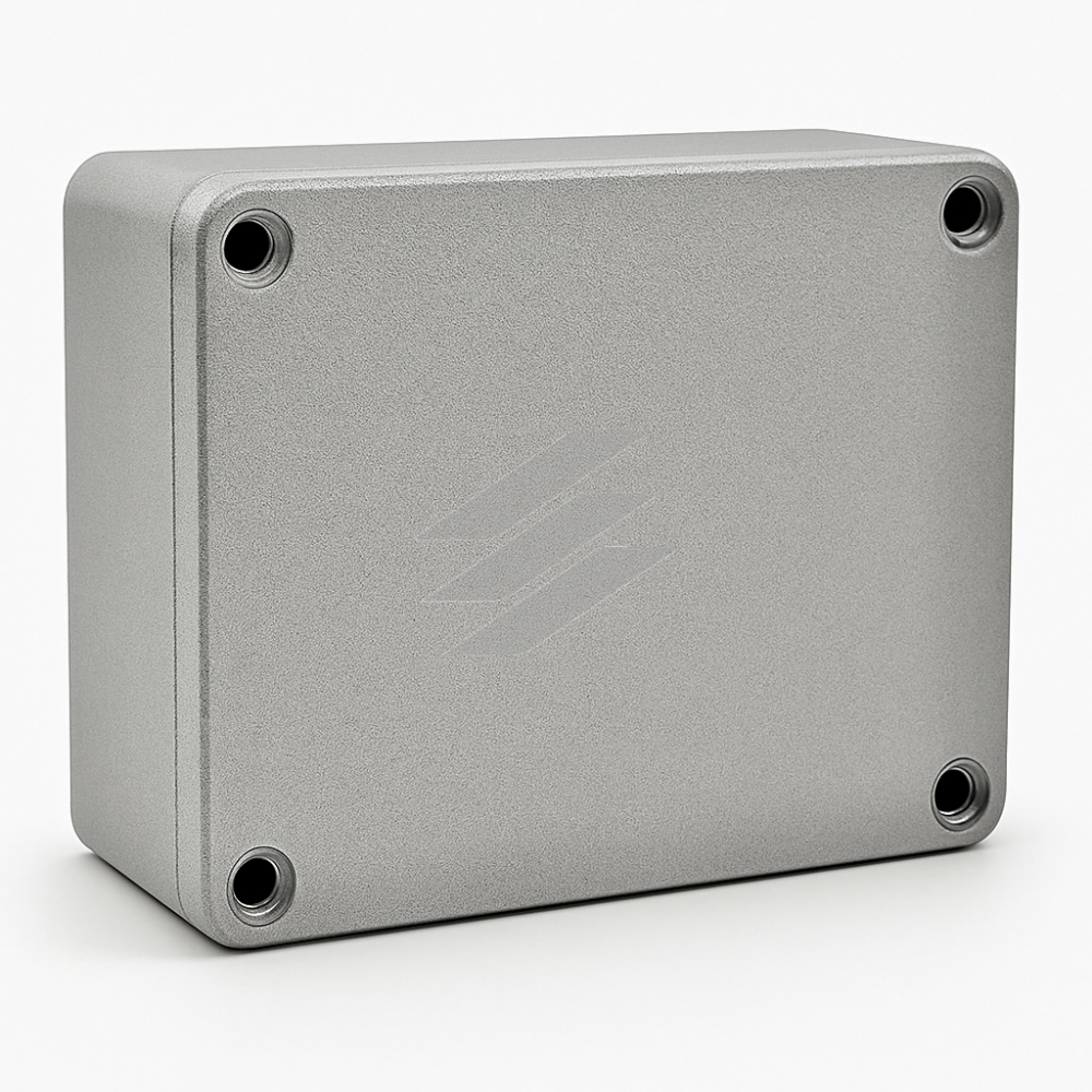 Коробка алюминиевая ревизионная 245х210х101мм, UNI, IP65 / 66, Stilma