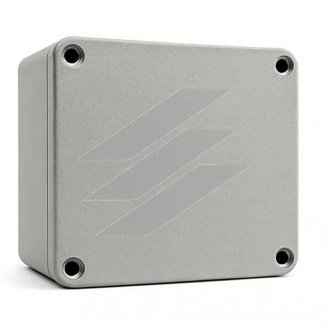 Коробка алюмінієва ревізійна 185х160х96мм, UNI, IP65 / 66, Stilma