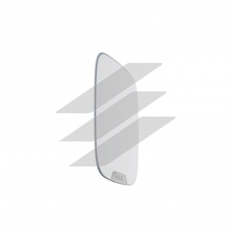 Brandplate - Лицьова панель для брендування вуличної сирени StreetSiren DoubleDeck, білий, AJAX