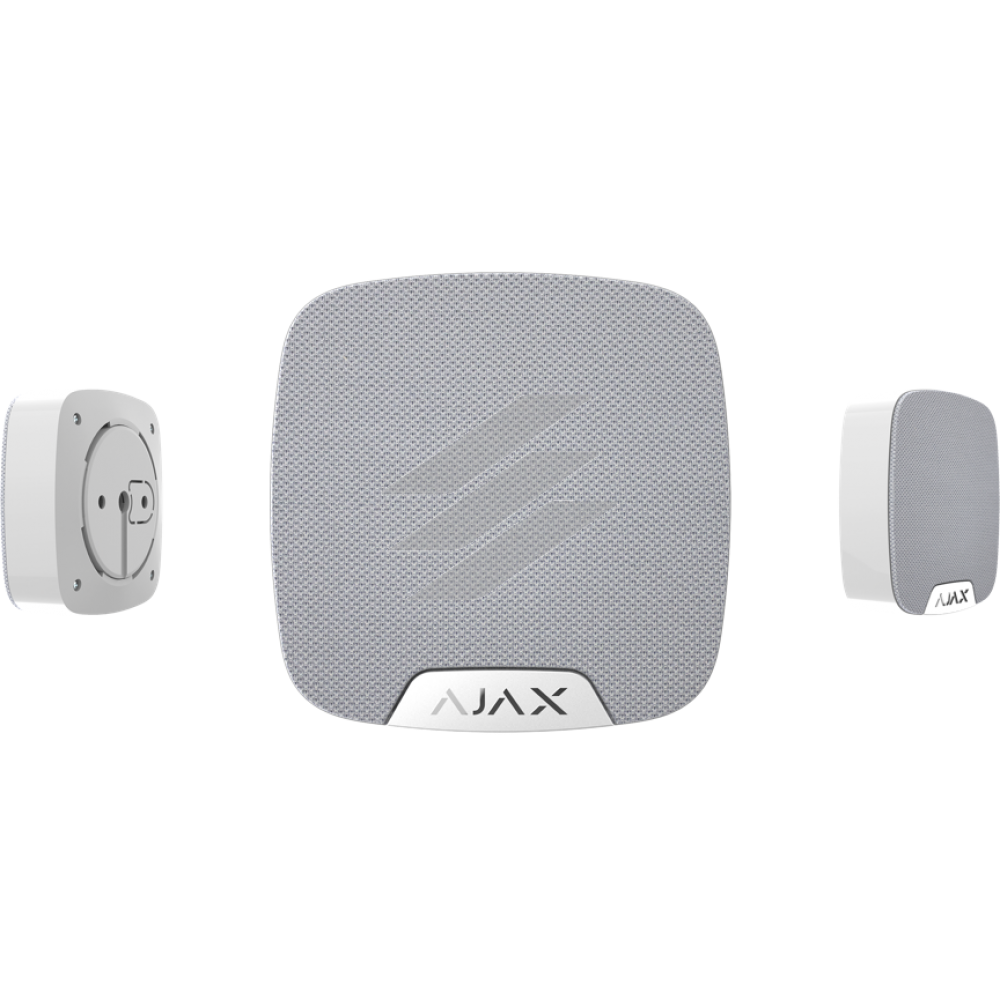 HomeSiren - Бездротова сирена для приміщеннь, білий, AJAX