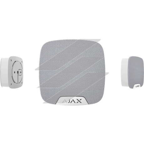 HomeSiren - Бездротова сирена для приміщеннь, білий, AJAX