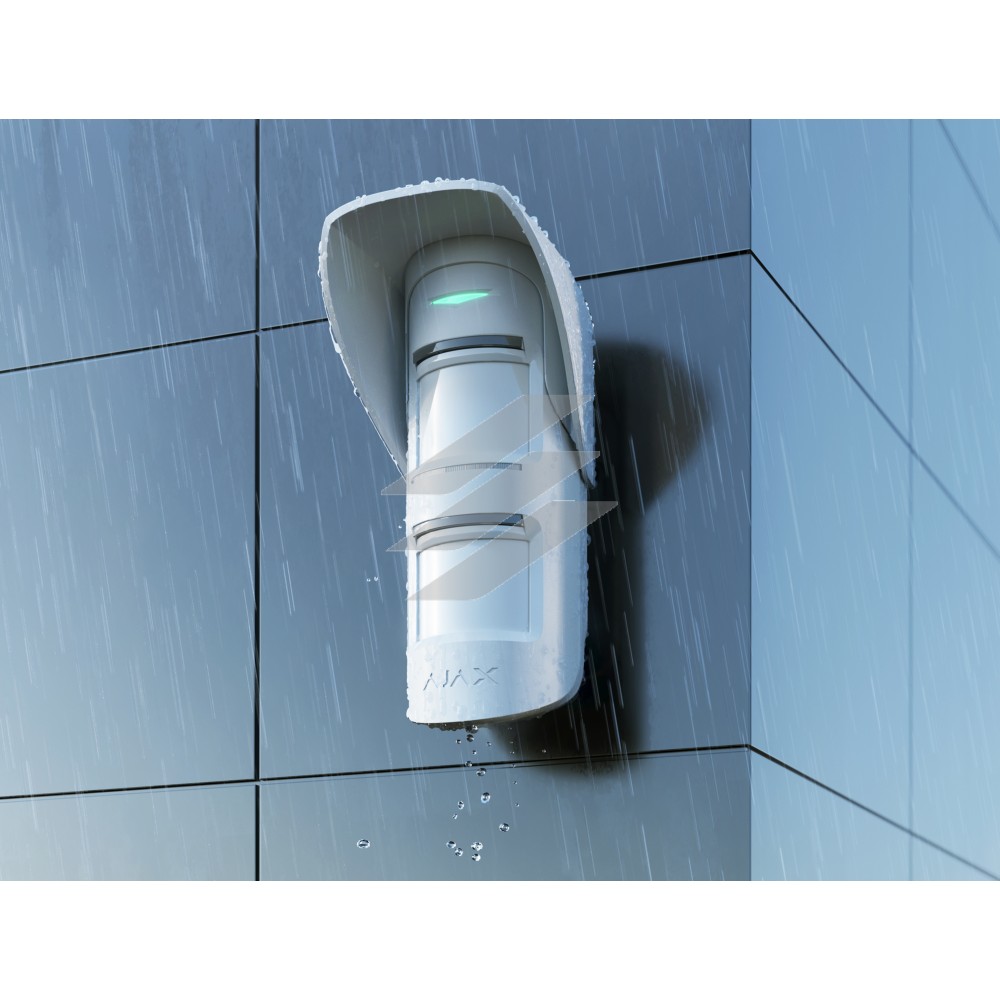 Hood - Навіс для датчика руху MotionProtect Outdoor, білий, AJAX