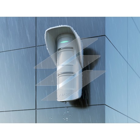 Hood - Навіс для датчика руху MotionProtect Outdoor, білий, AJAX