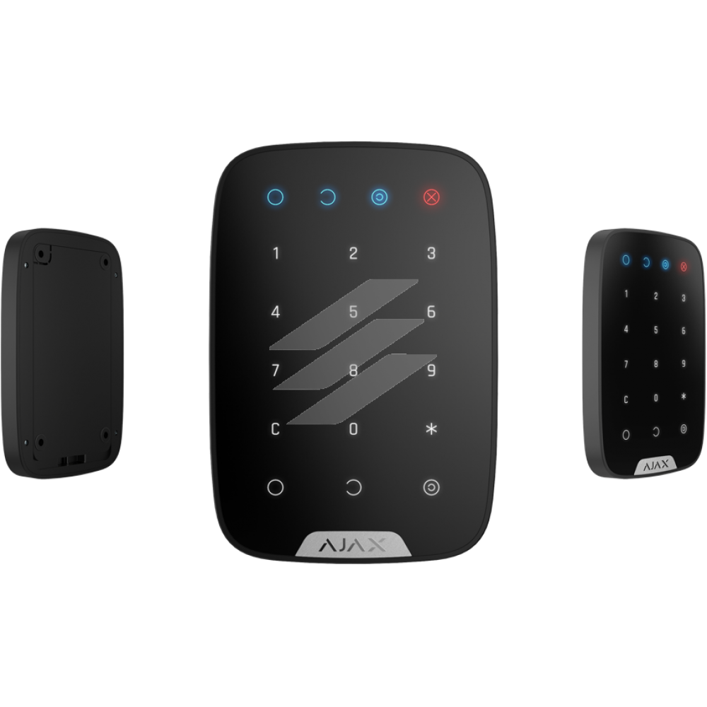 KeyPad - Бездротова сенсорна клавіатура, чорний, AJAX