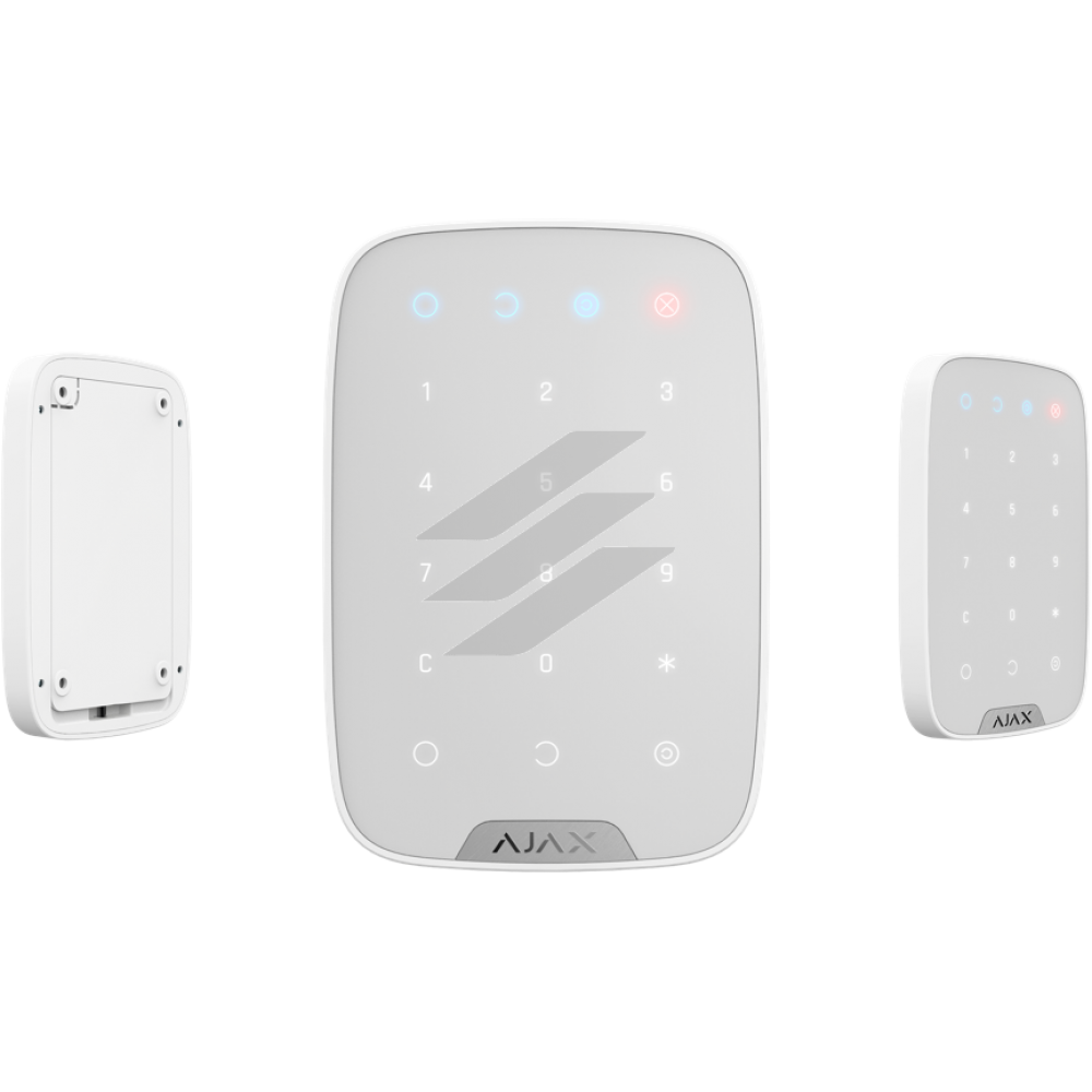 KeyPad - Бездротова сенсорна клавіатура, білий, AJAX