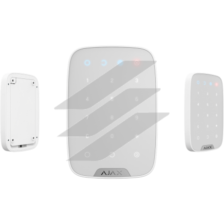 KeyPad - Бездротова сенсорна клавіатура, білий, AJAX