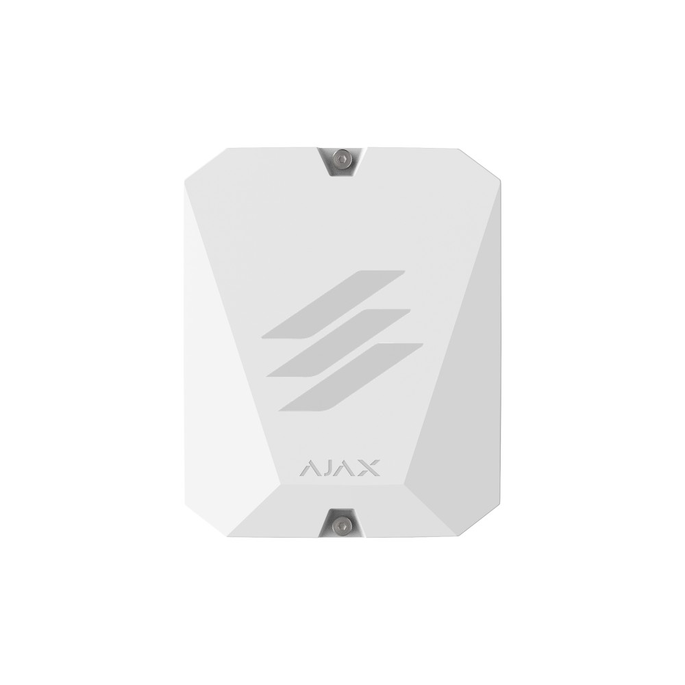 MultiTransmitter - Модуль інтеграції сторонніх дротових пристроїв в Ajax, білий, AJAX