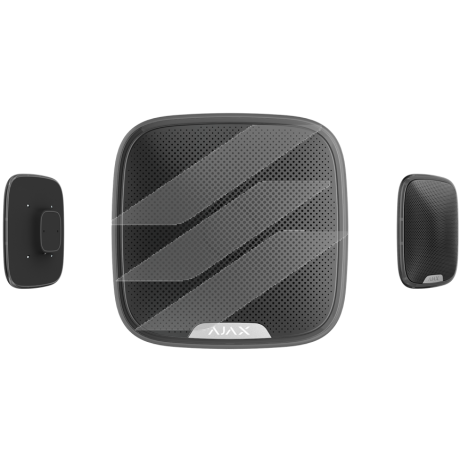 StreetSiren - Бездротова вулична сирена, чорний, AJAX