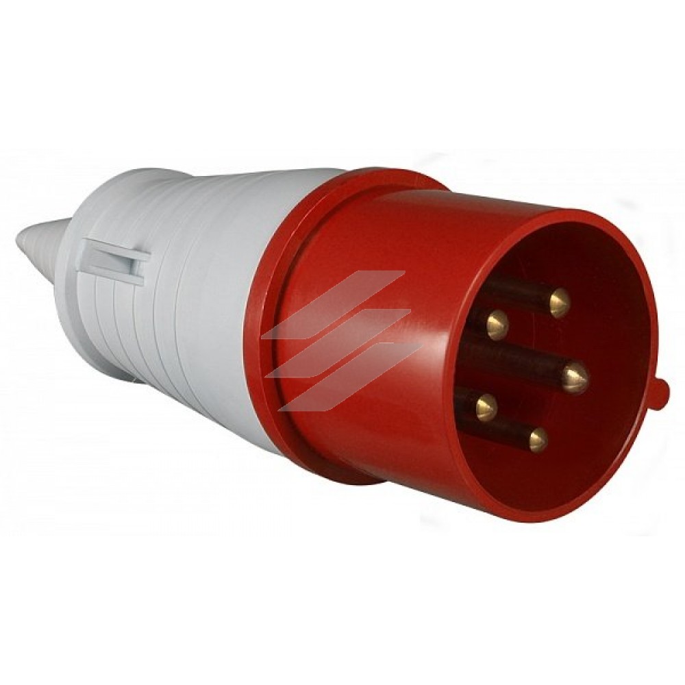 Вольтера - Вилка переносна ВП 32А/5 3Р+N+РЕ (025), АсКо (A0080010006(AO))