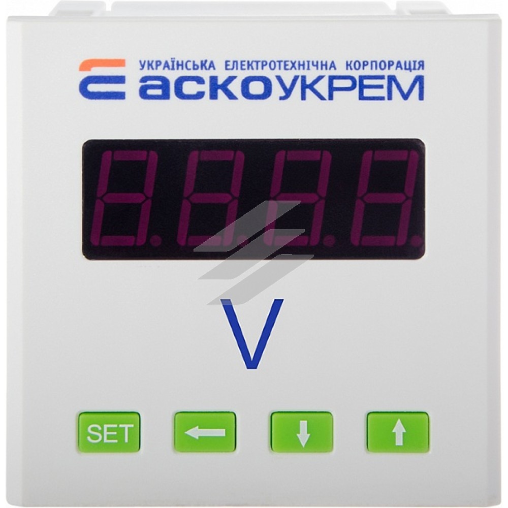 AС Вольтметр 600В цифровий 80х80 (ЦВ-8), Аско-Укрем