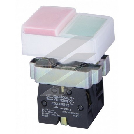 Кнопка XB2-BL9425 подвійна 