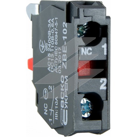 Контакт ZBE-102 N/C для постів XAL-D, Аско-Укрем