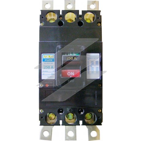 Автоматичний вимикач УКРЕМ ВА-2004/400 3р 250А, Аско-Укрем