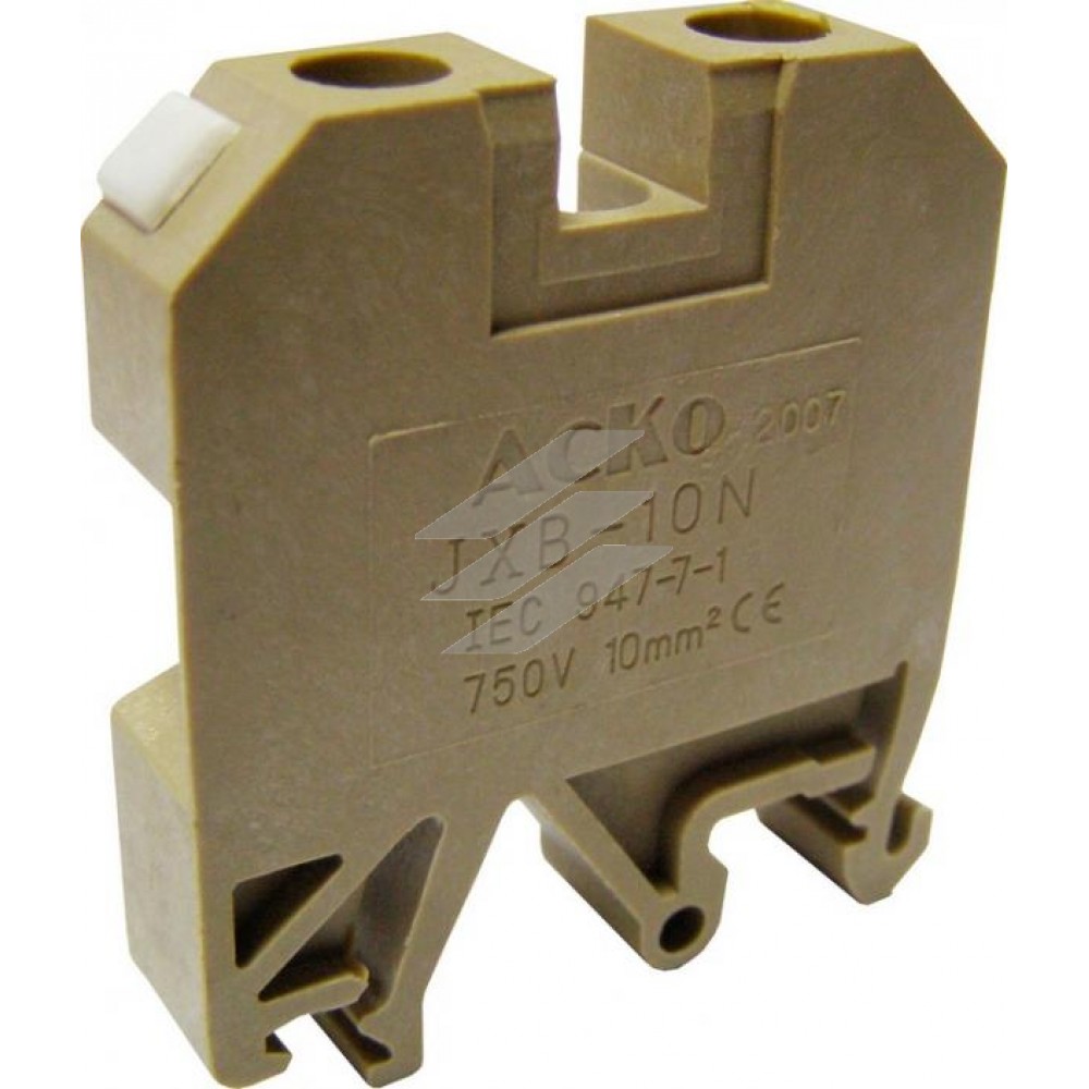 Клемник JXB 10/35 жовтий, Аско-Укрем Клемник JXB 10/35 жовтий, Аско-Укрем