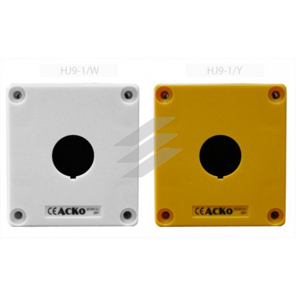 Корпус HJ9-1 (1-місний) жовтий, Аско-Укрем