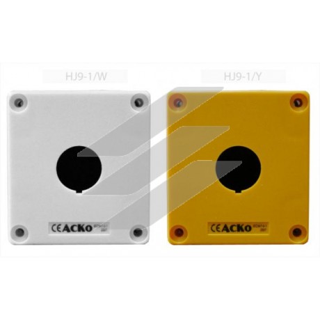 Корпус HJ9-1 (1-місний) жовтий, Аско-Укрем