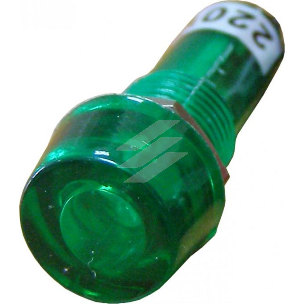 Сигнальна арматура PL1-101 220В зелена, Аско-Укрем