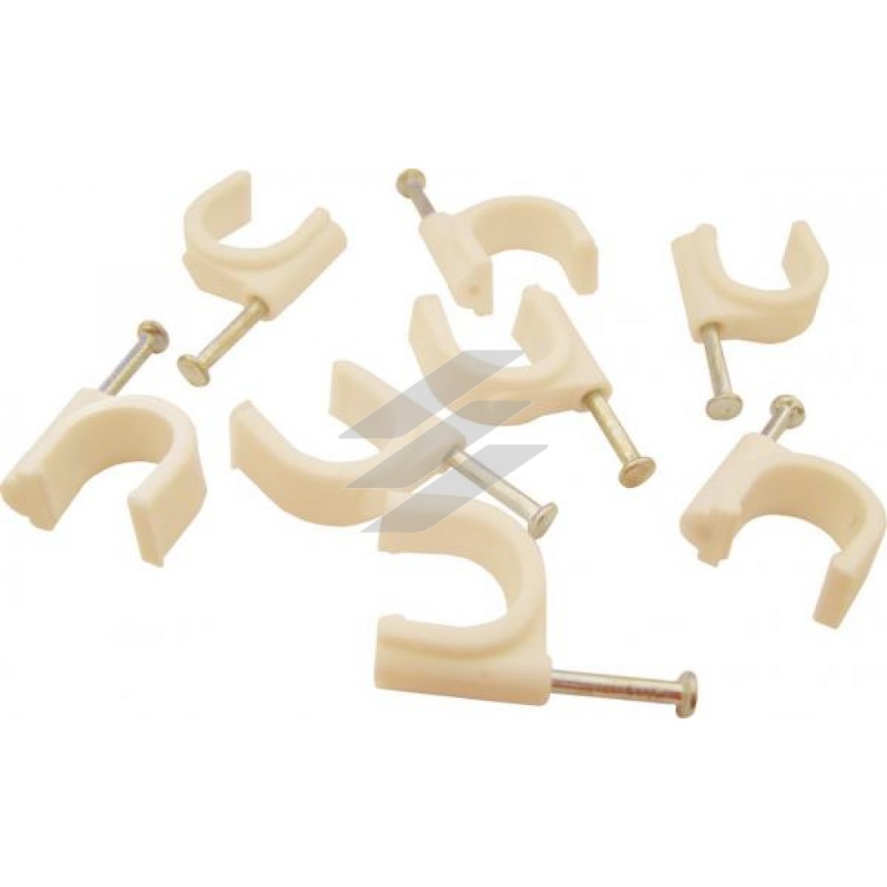 Скоба 16мм кругла (100шт), Аско-Укрем