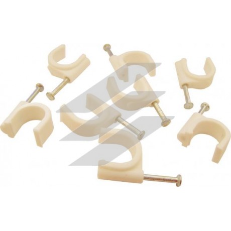 Скоба 16мм кругла (100шт), Аско-Укрем