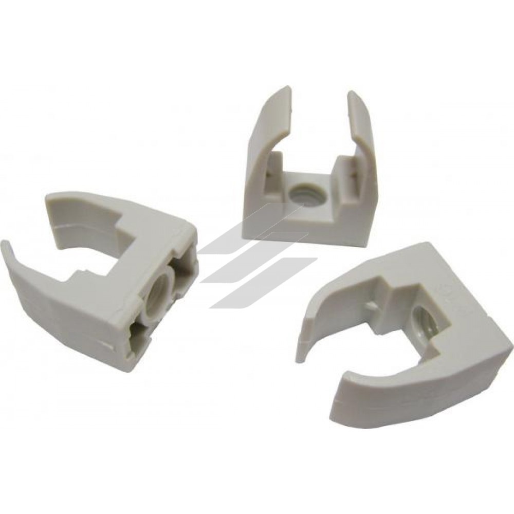 SCP-16 кліпса до труби 16 без дюбеля (упак 100шт), Аско-Укрем