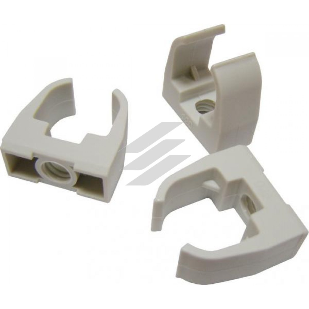 SCP-20 кліпса до труби 20 без дюбеля (упак 100шт), Аско-Укрем