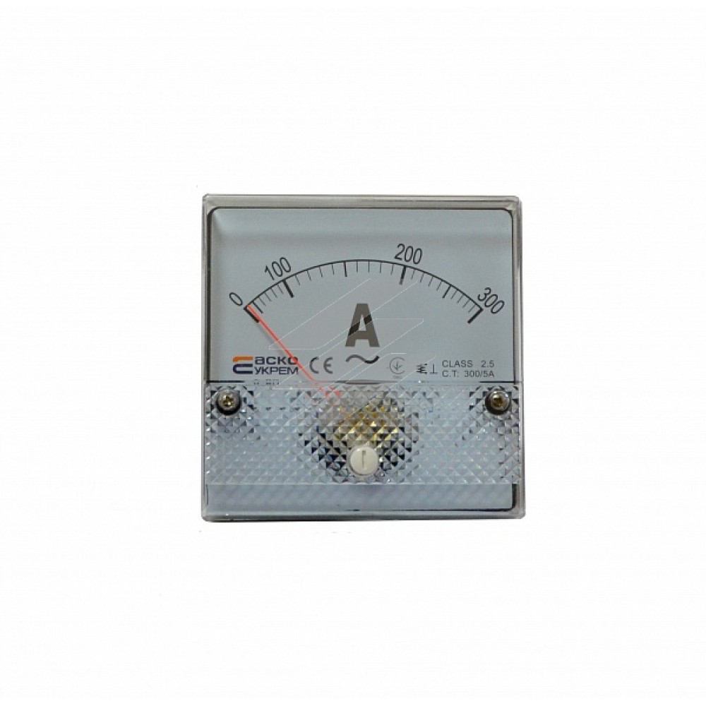 Вольтера - AС Амперметр 300 / 5А 80х80 (А-80), АсКо (A0190010052(AO))