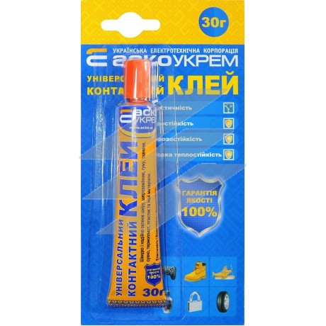 Контактний клей (блістер) 1шт - 30г, АсКо