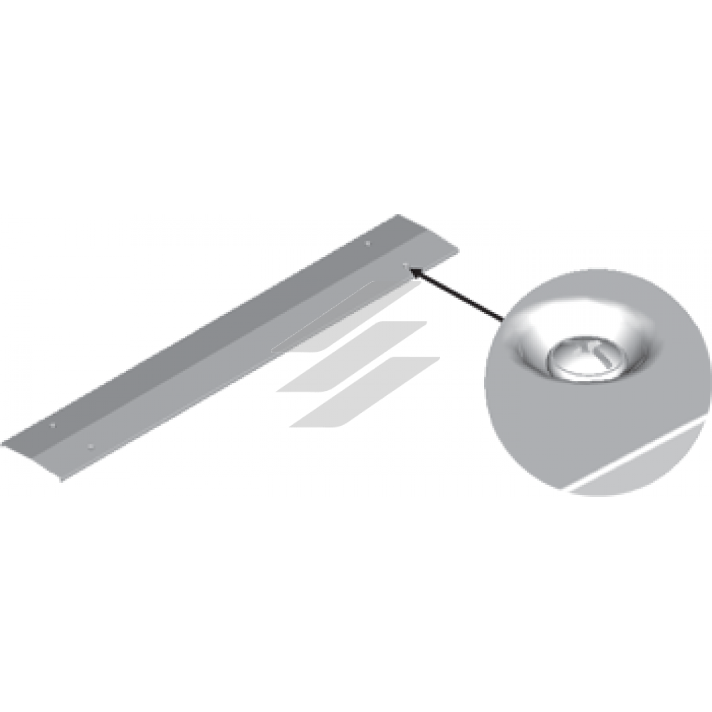 Кришка дротяного лотку із замком PZDDP 300мм, L=3000мм, BAKS