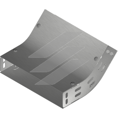 Дуга 45° LUMJ 100x42, товщина 1.0мм, BAKS