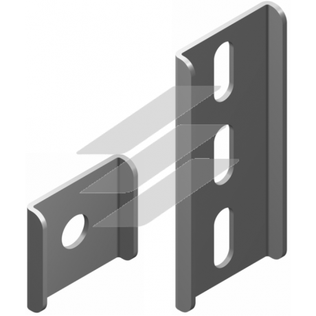 Пластина швелера PZC 100мм, BAKS