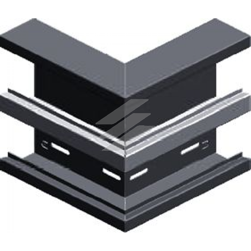Двухсекционный Наружный угол (лакированный) KZKSd 215x68, BAKS