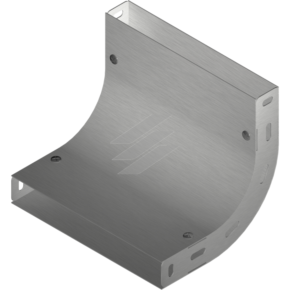 Дуга 90° LUJ 50x30, товщина 1.0мм, BAKS