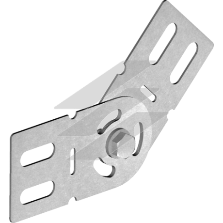 Шарнірний з'єднувач для лотку LGJ H50, товщина 1.0мм, BAKS
