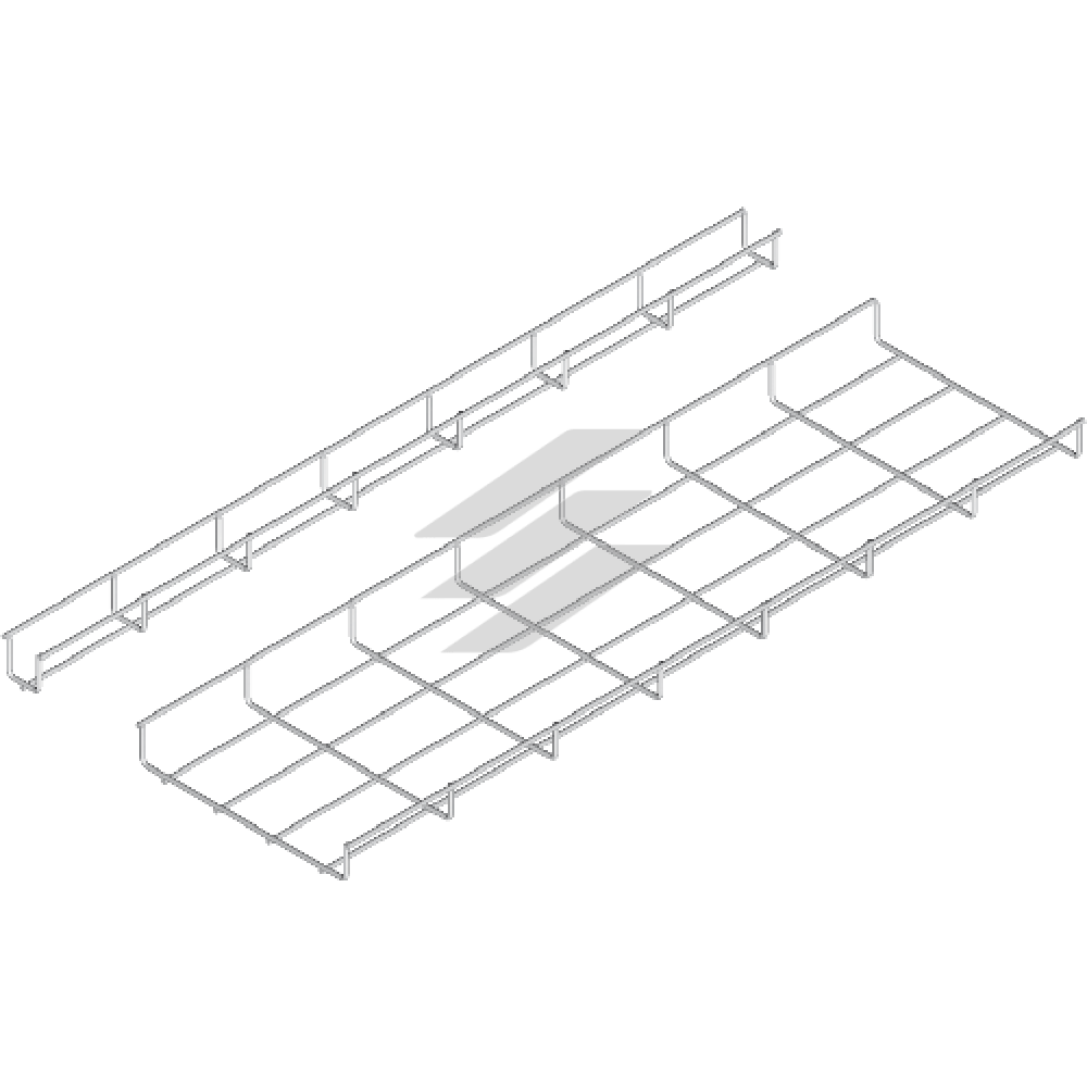 Дротяний кабельний лоток H30 KDS 300x35, L=3000мм, BAKS