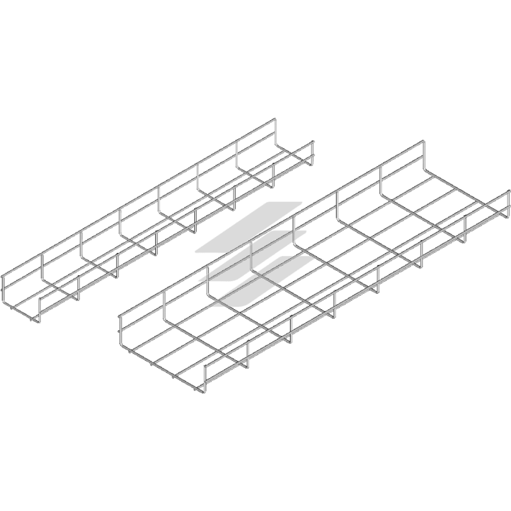 Дротяний кабельний лоток KDS/KDSO 400x60, L=3000мм, BAKS